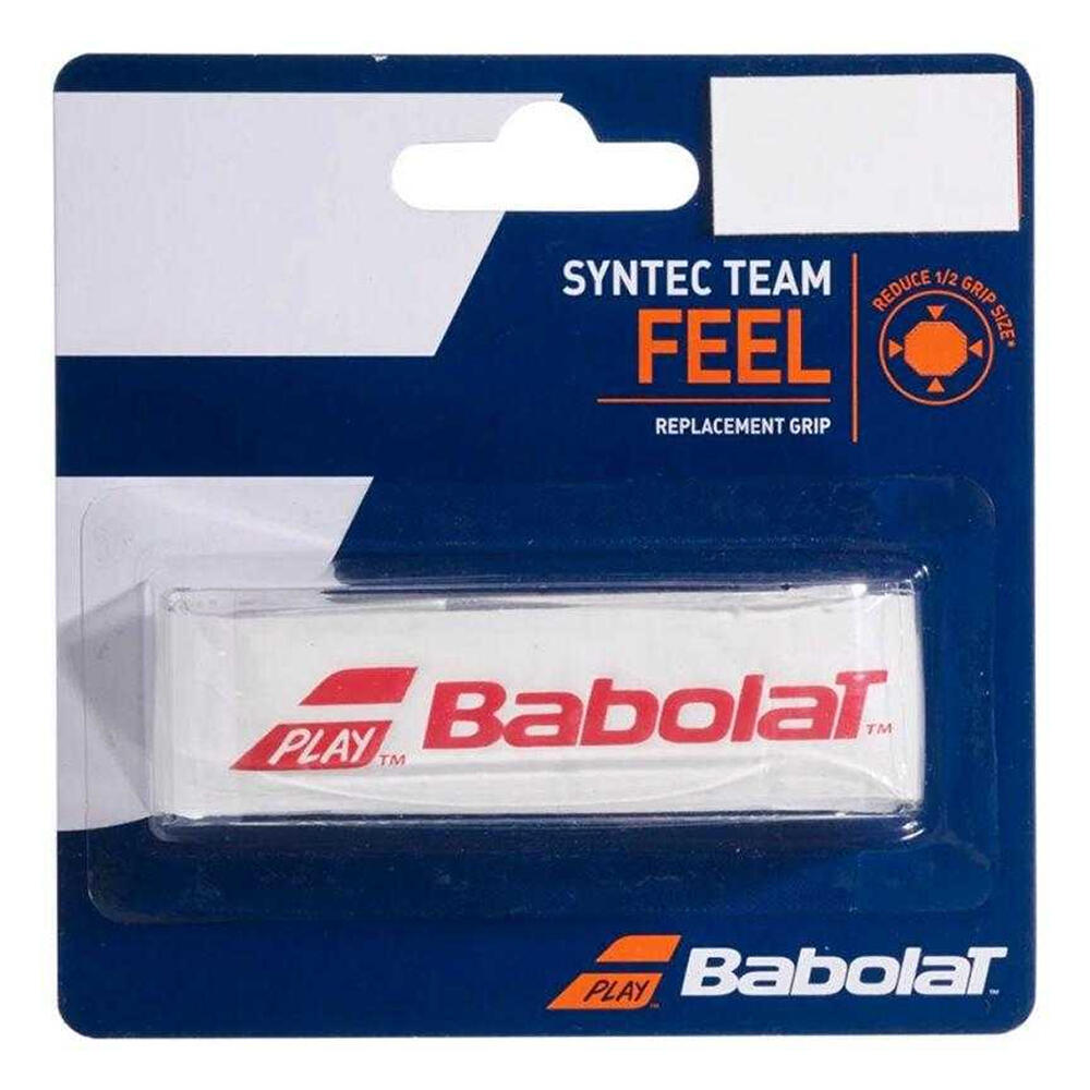 Sintetico Avvolto Babolat Team Feel Bianco Taglia Unica 2/2