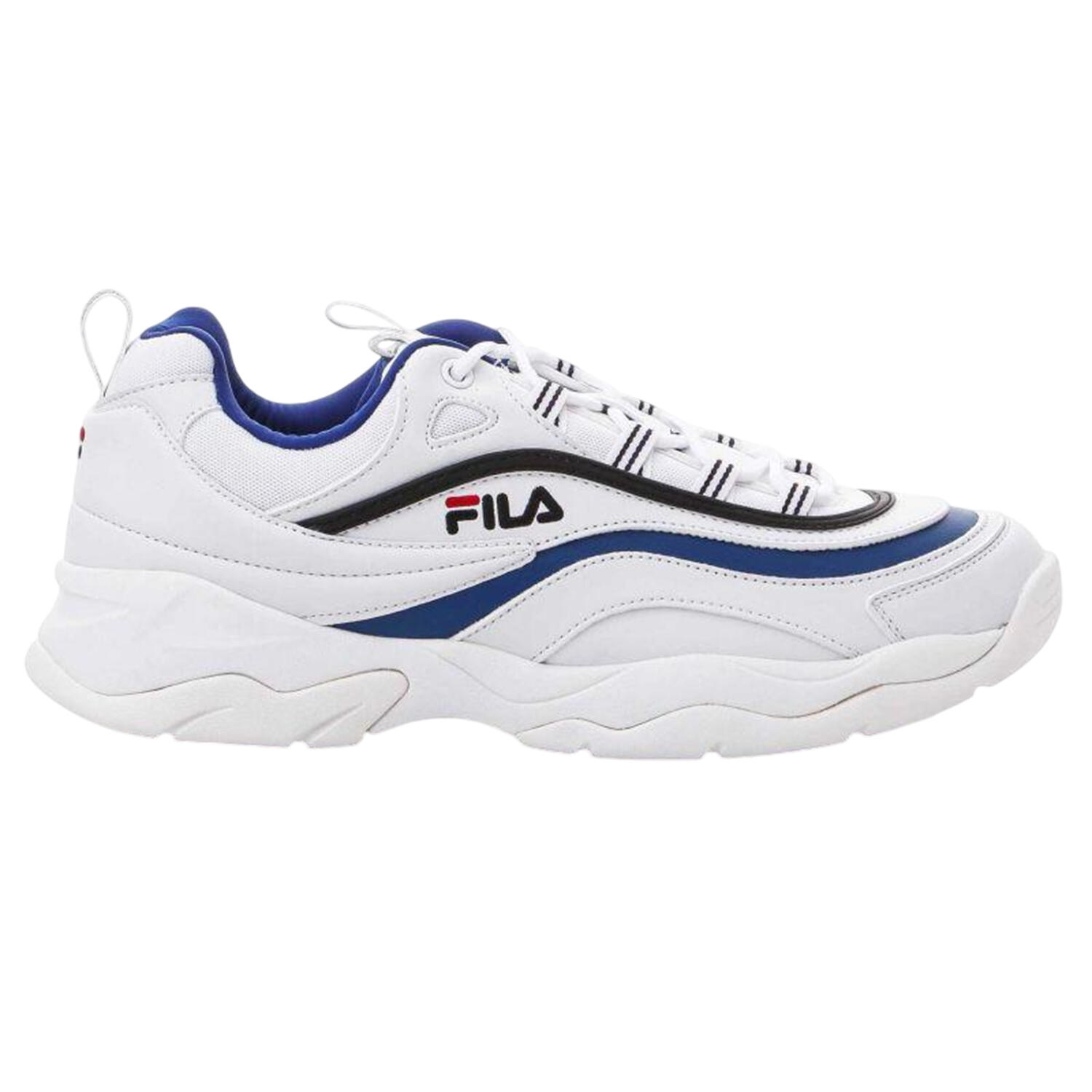 Scarpe Sportive Pelle Taglio BassoUomo Fila Ray Bianco 3/6