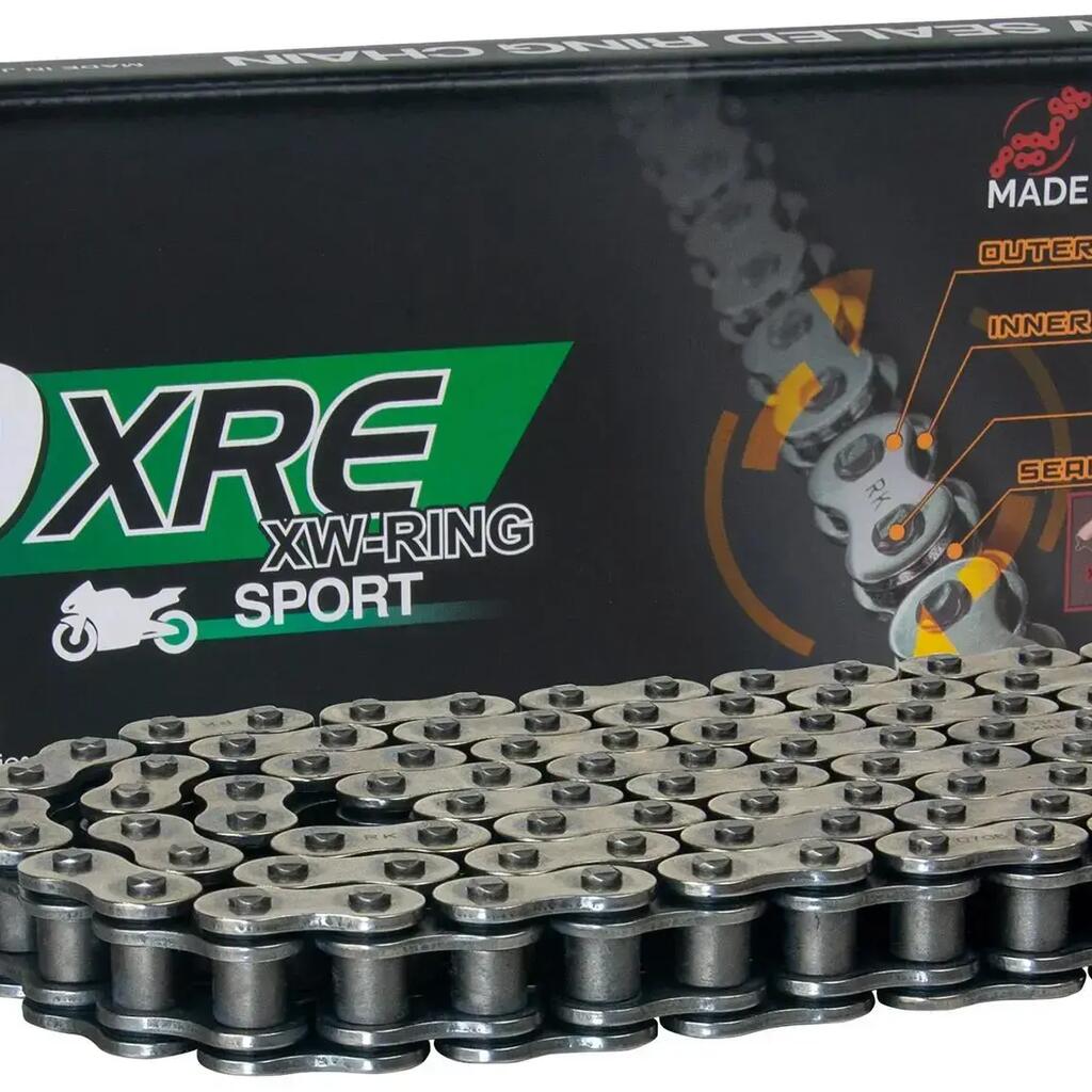 RK 530 XRE 120 N bicycle chain grey open