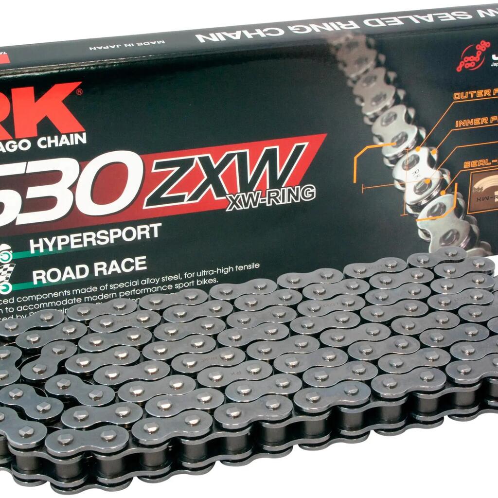 RK 530 ZXW 108-link Grey Open Chain