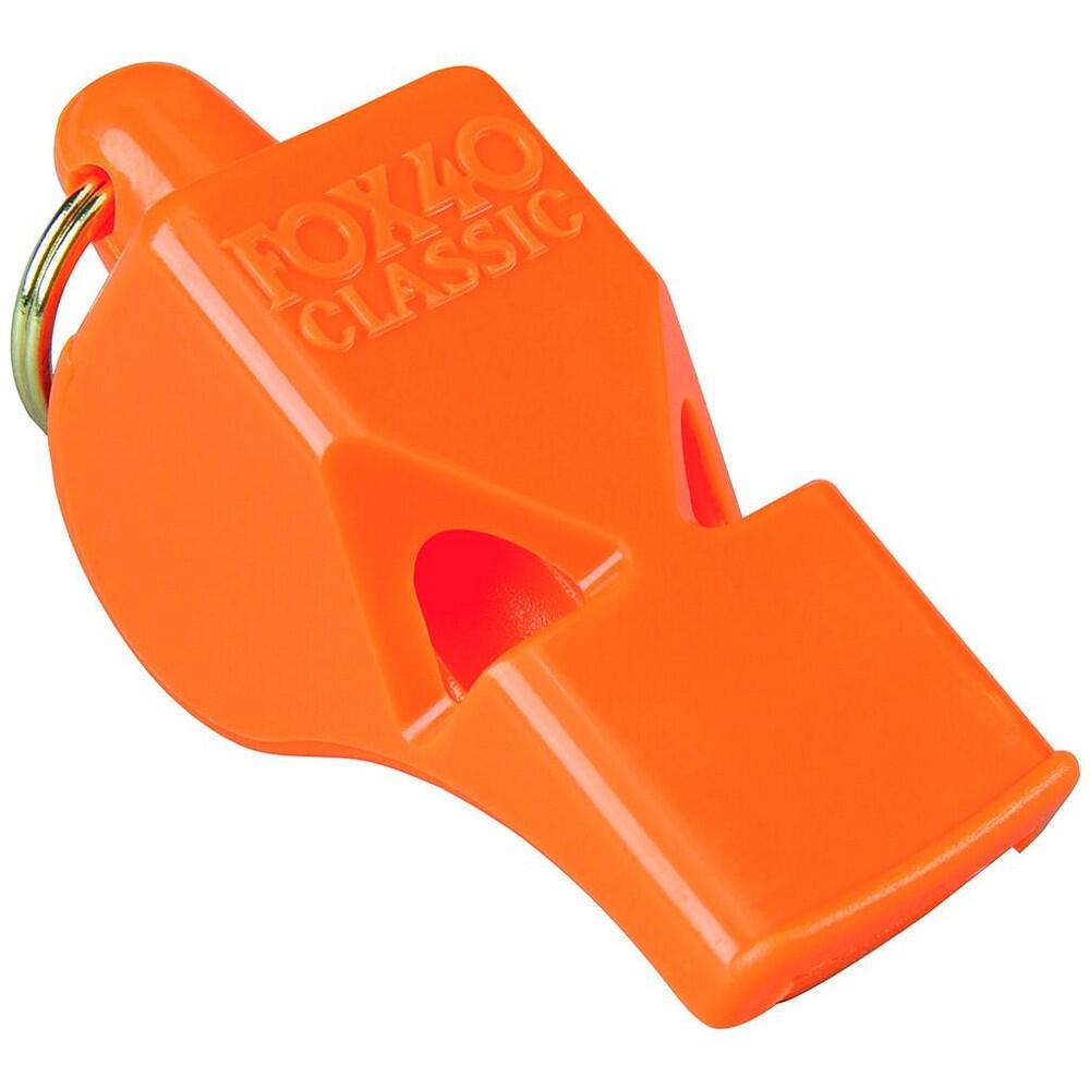Classic Whistle and Lanyard (Orange)