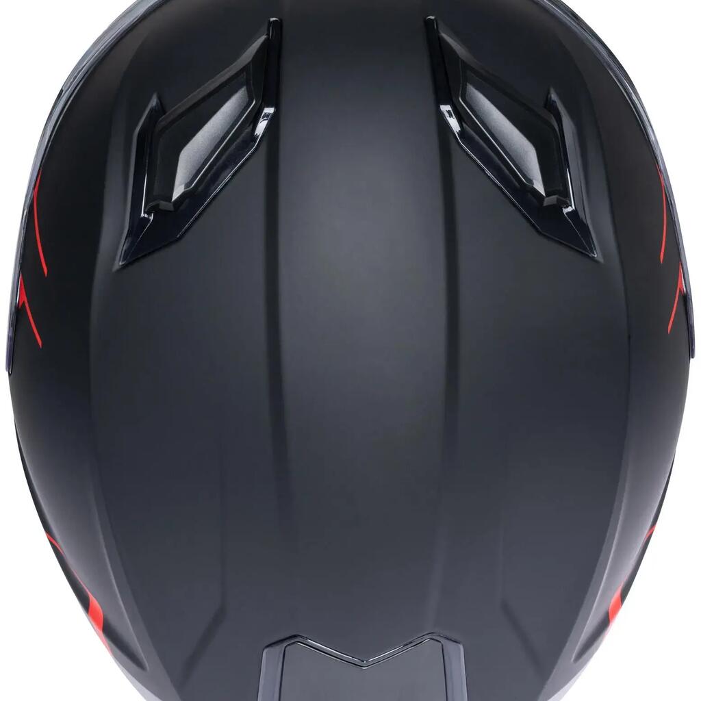 SPEC-X SX-82.03/R2 Stinger full-face helmet Black Matt/Red M Pinlock 70