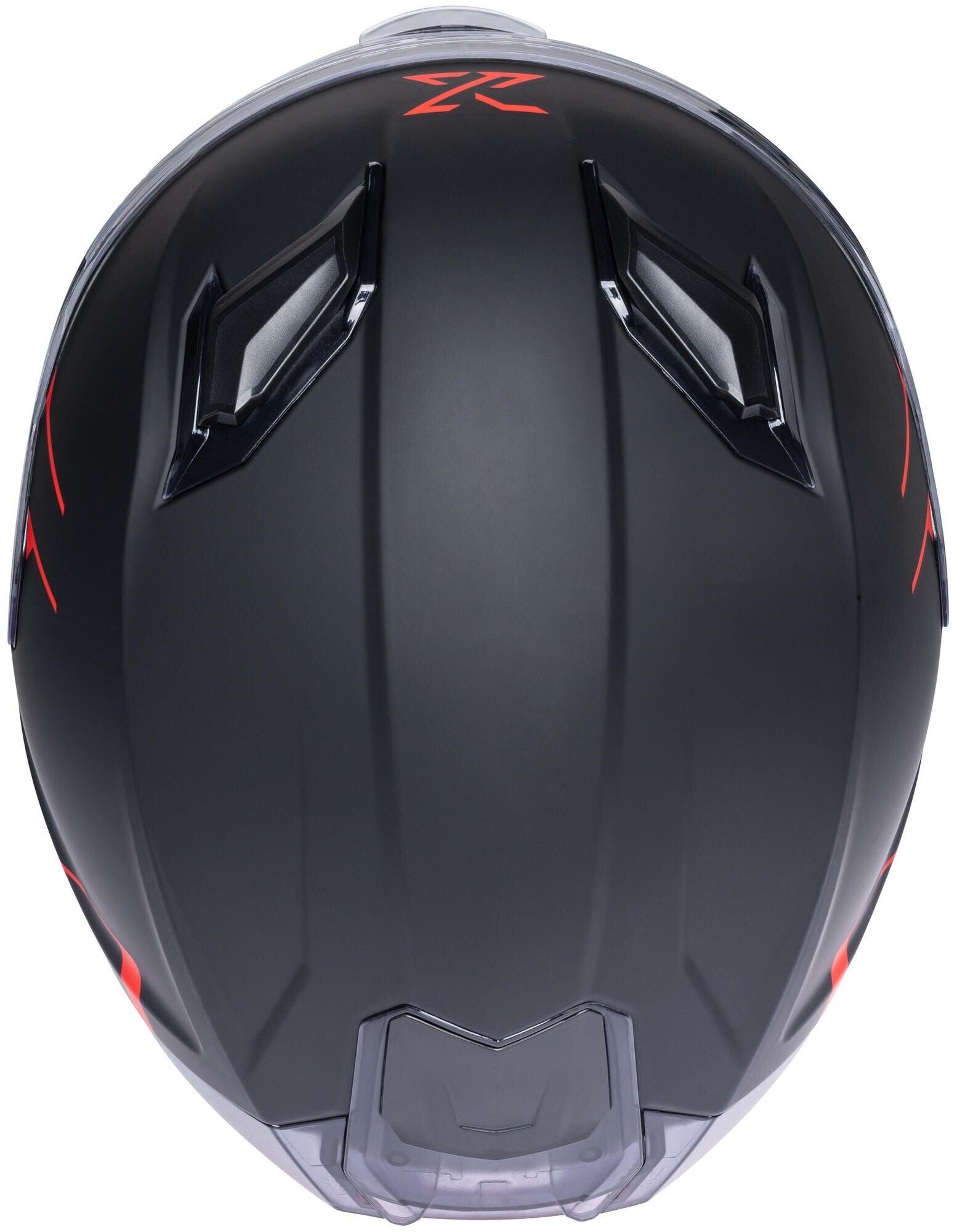 SPEC-X SX-82.03 R2 Stinger kask integralny S czarny matowy/czerwony