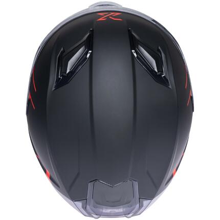 Kask integralny SPEC-X SX-82.03 R2 Stinger XL czarny matowy/czerwony