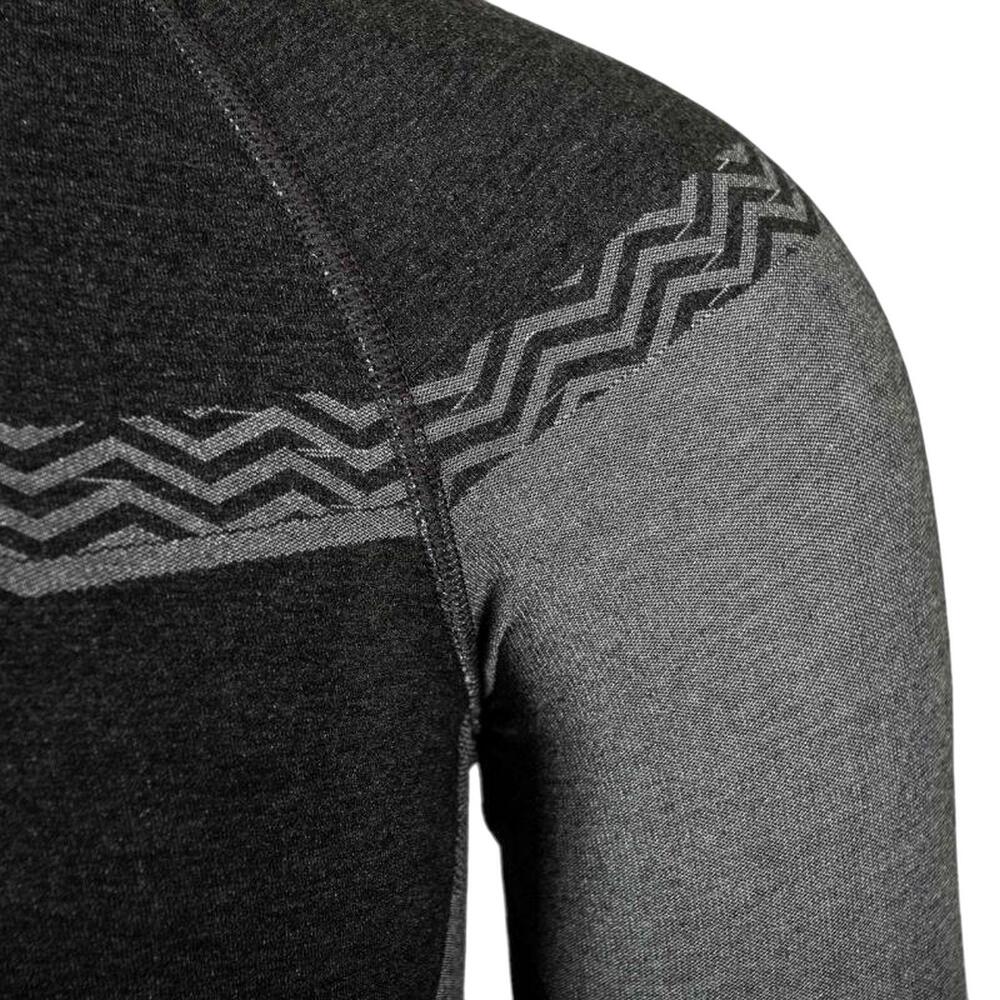Haut Thermique PRO MIYABI EDITION Homme (Gris / Argenté) 4/4