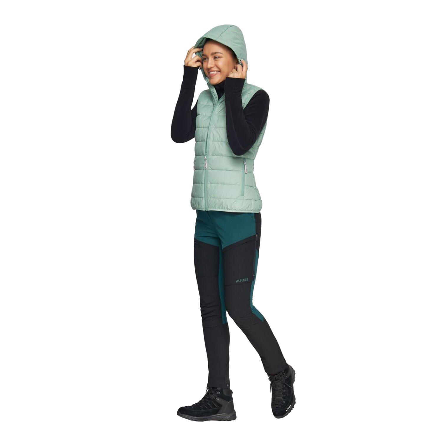Veste Sans Manches MONZA Femme (Vert) 4/4