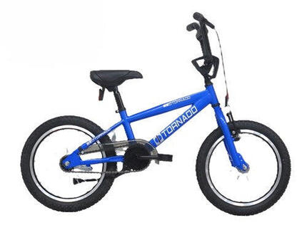 Tornado BMX 16 Zoll Kinderfahrrad Blau 2000161