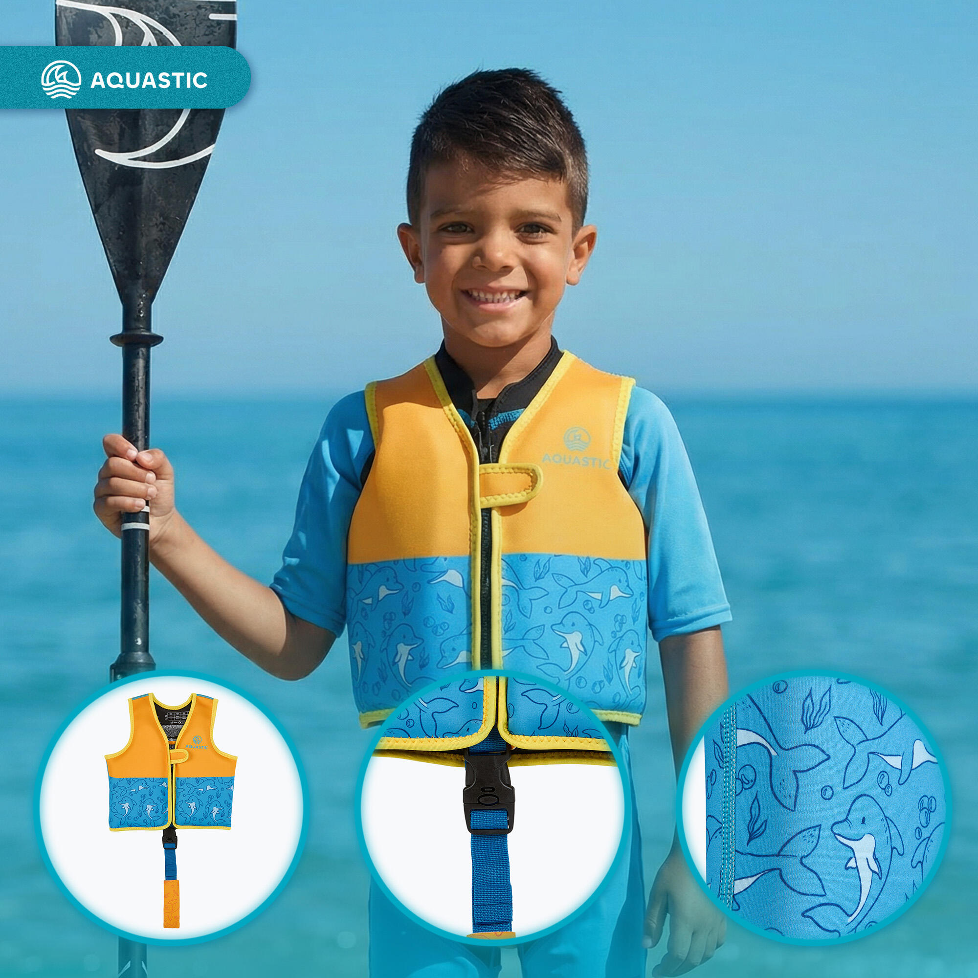 Kinderreddingsvest AQUASTIC Junior 3/7