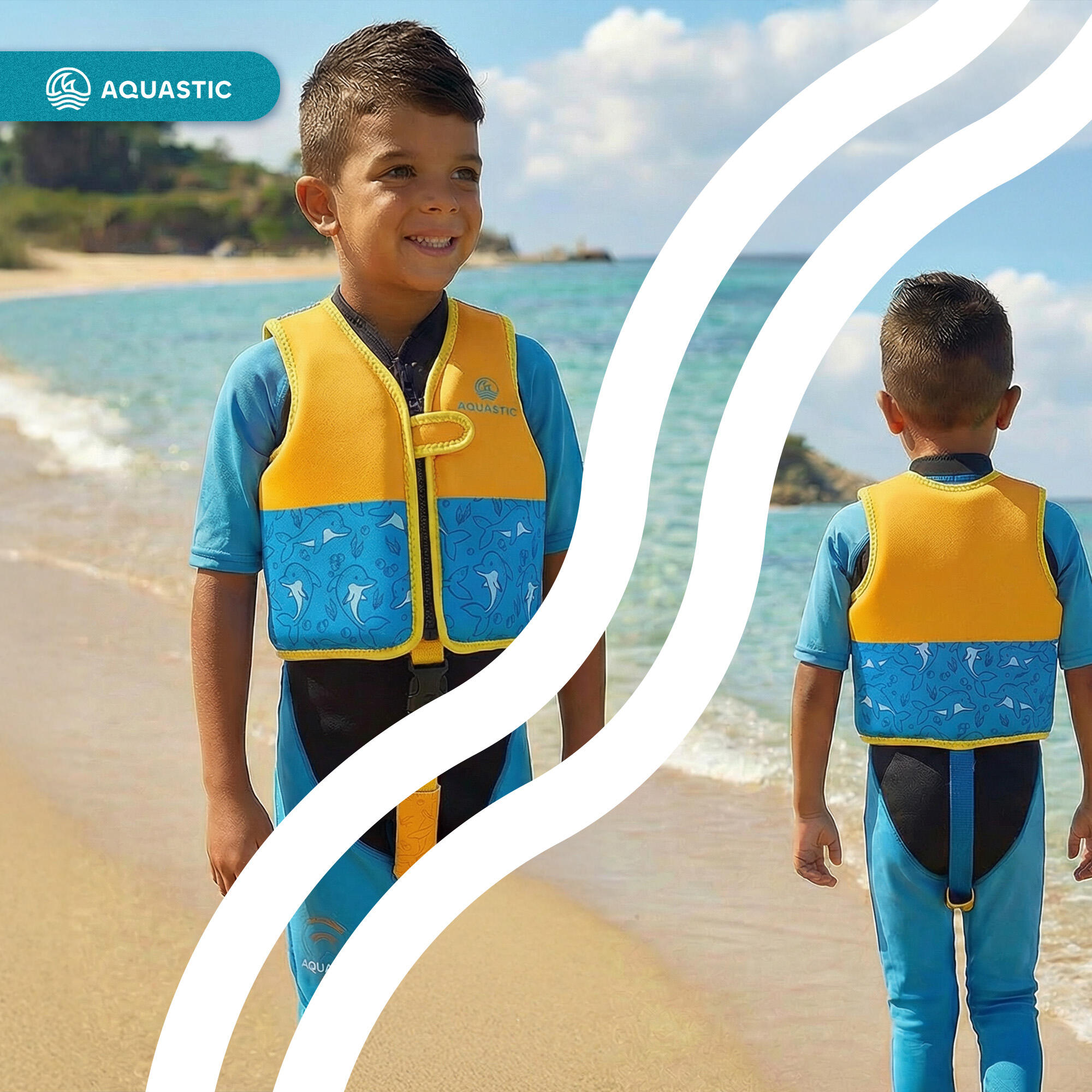 Kinderreddingsvest AQUASTIC Junior 7/7