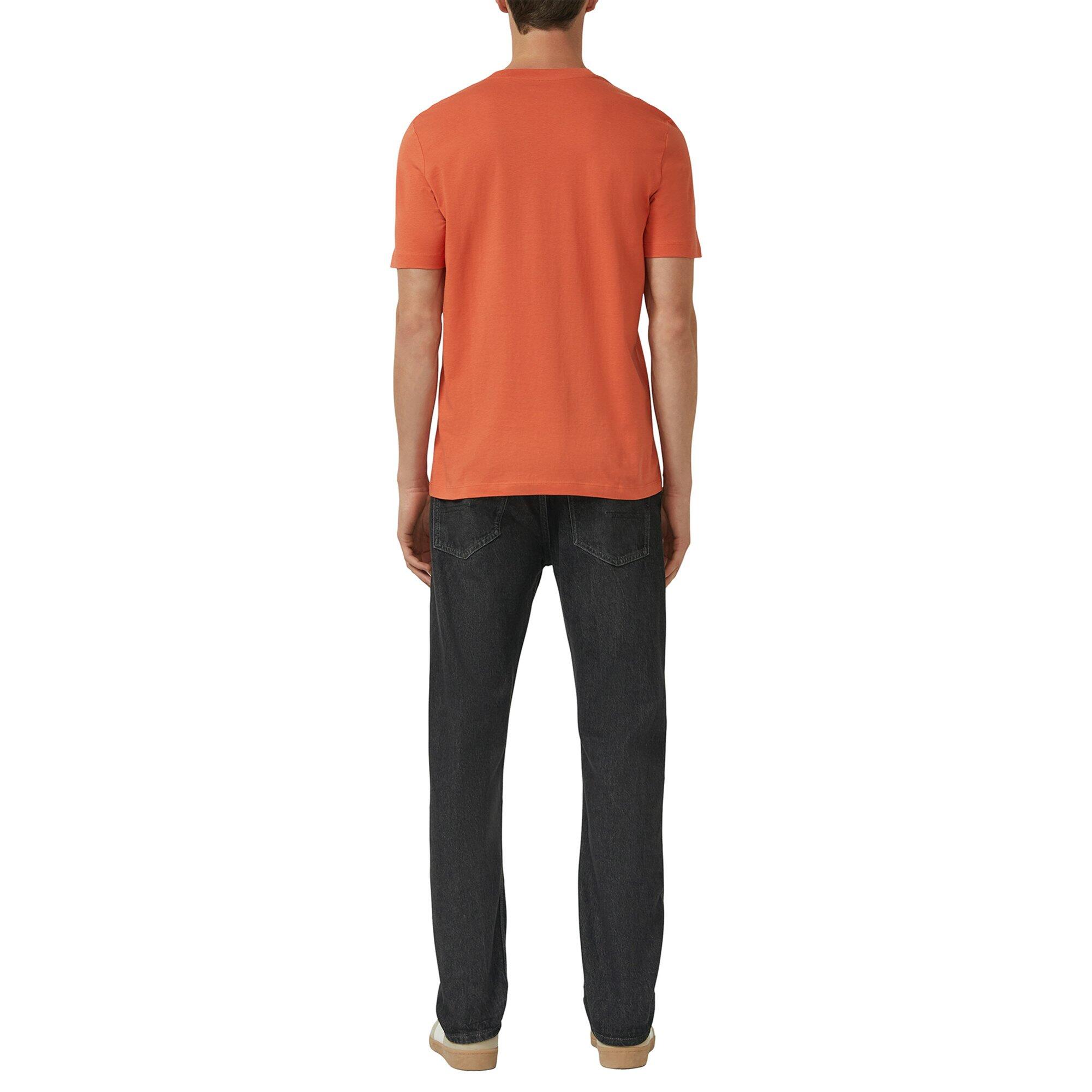 T-Shirt Herren 4er Pack Bequem sitzend-Logo T-Shirt 4/7