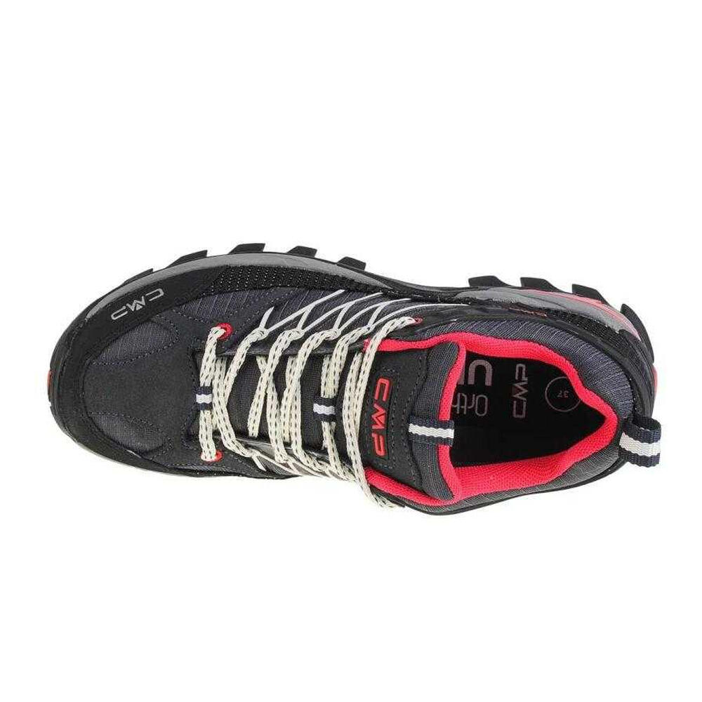Chaussures De Randonnée RIGEL Femme (Bleu Marine Foncé / Rouge) 3/4