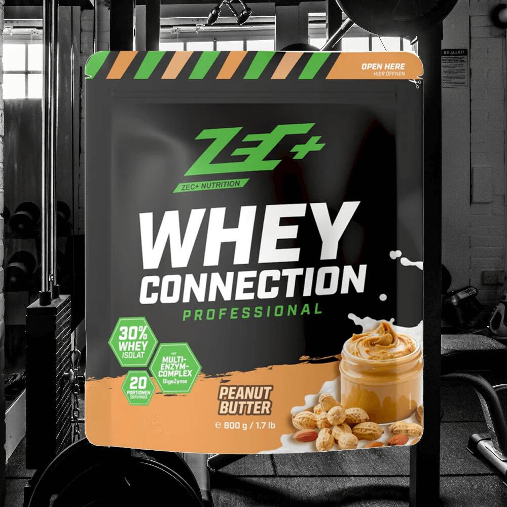 Zec+ Whey Connection Professional (800g) Peanut Butter - Proteine 2/3