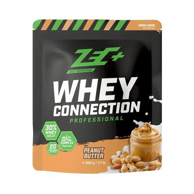 Zec+ whey connection professional (800g) chocolate - eiwitten - wei-eiwit mix