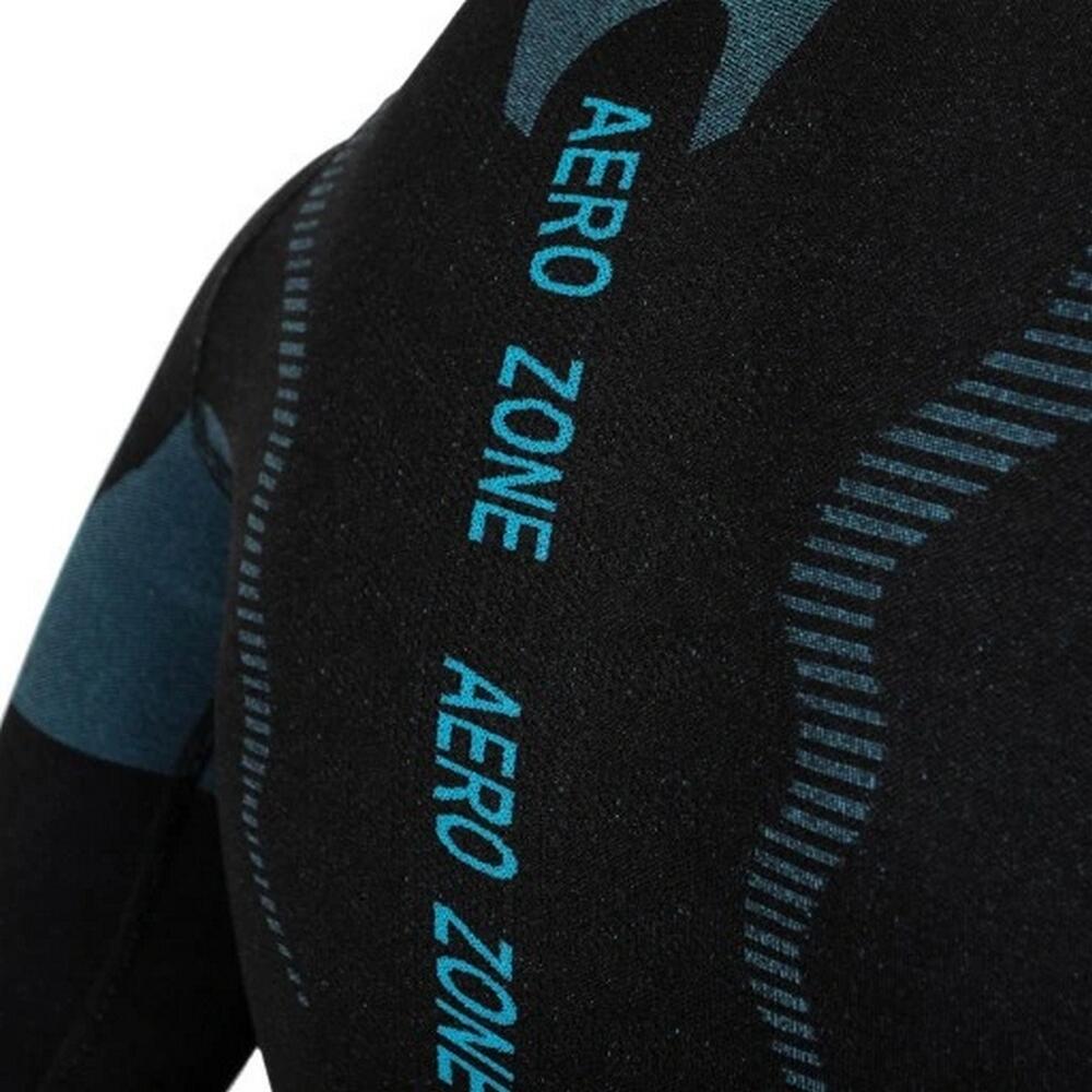 Haut Thermique TACTICAL Femme (Noir / Bleu) 2/4