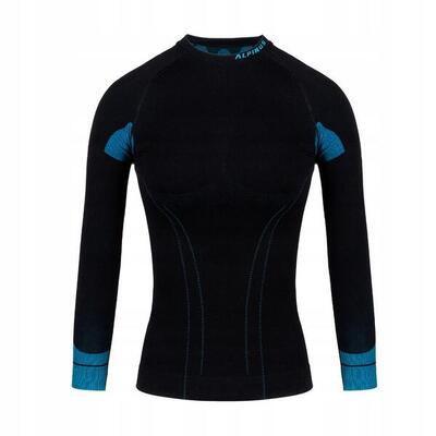 Dames tactical thermoactive basislaag top (zwart/grijs)