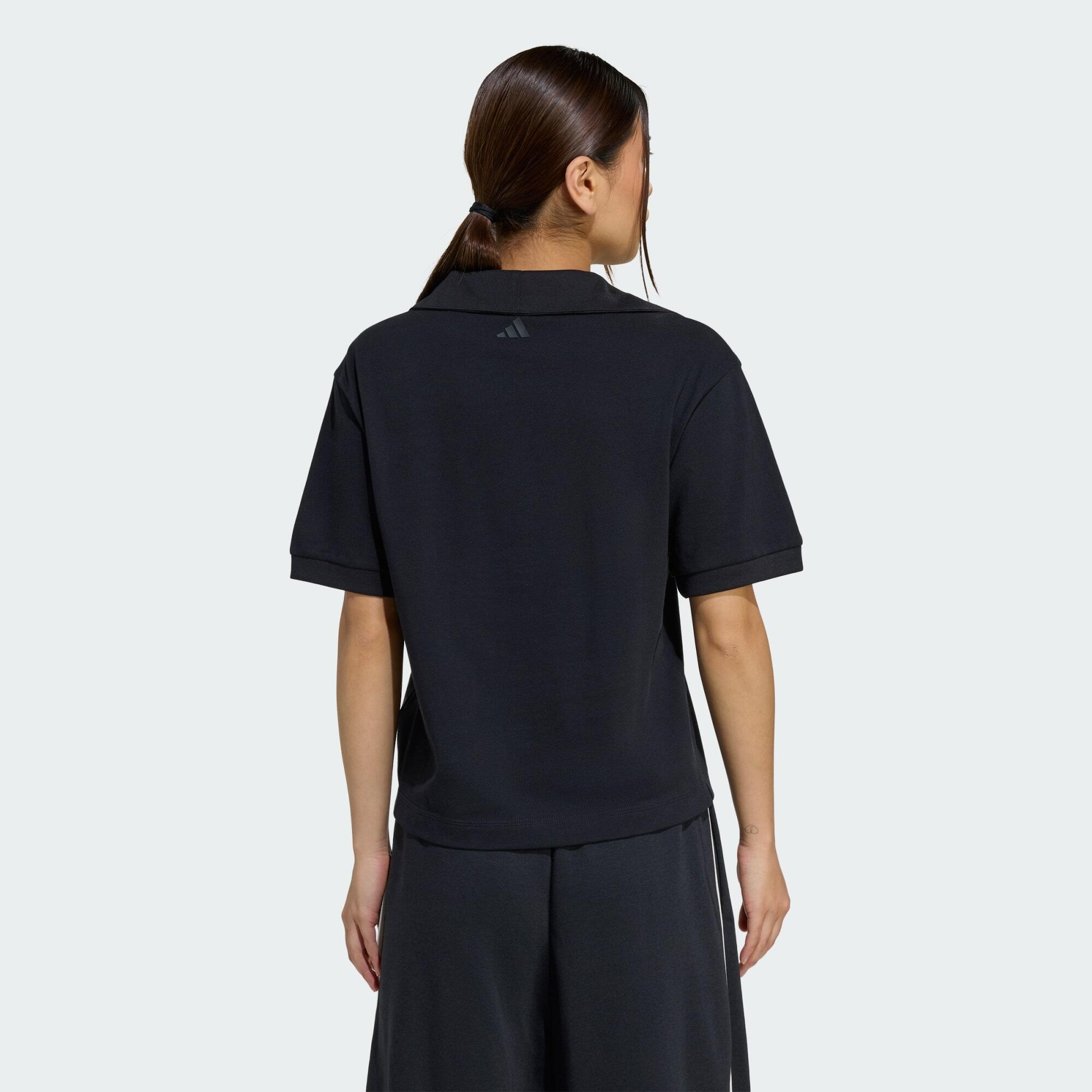 Seasonal Essentials Colorpop Polo met Geborduurde Graphic 3/6