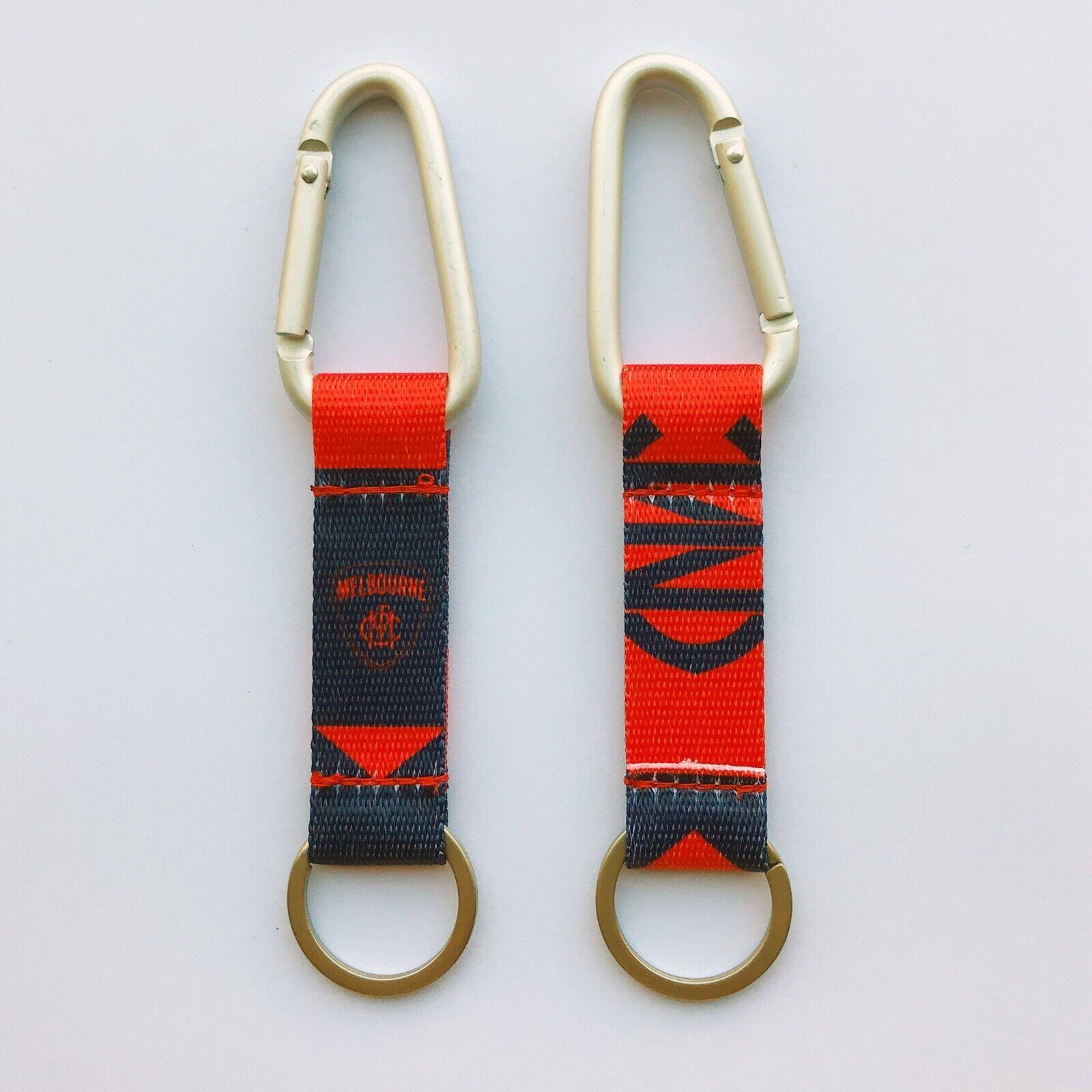 AFL Carabiner Key Ring - Essendon Bombers - Keyring - Clip and Ring
