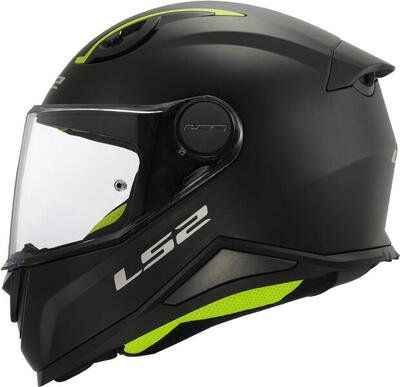 Ls2 ff812 kid solid kinder integraalhelm matt black l