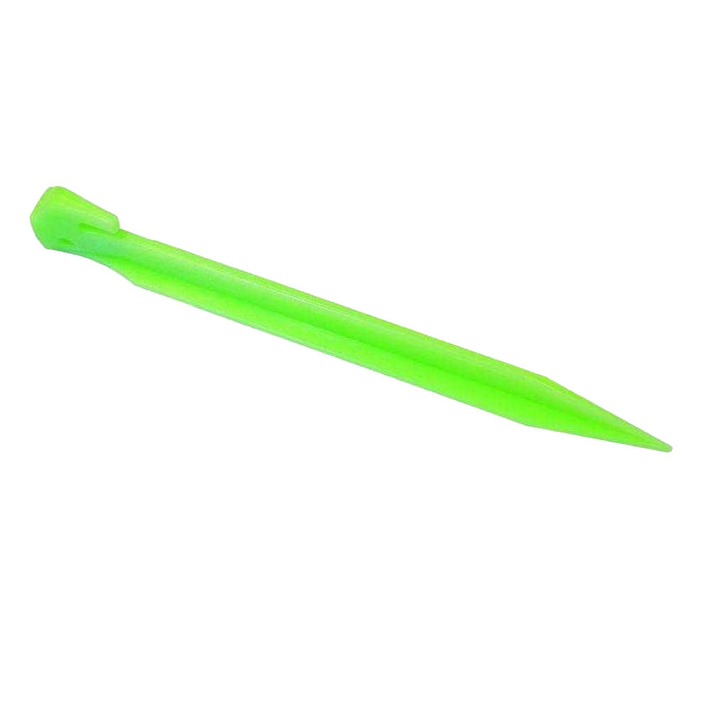 Estacas para Tienda de Campaña de Plástico Pack de 6 Verde 2/3