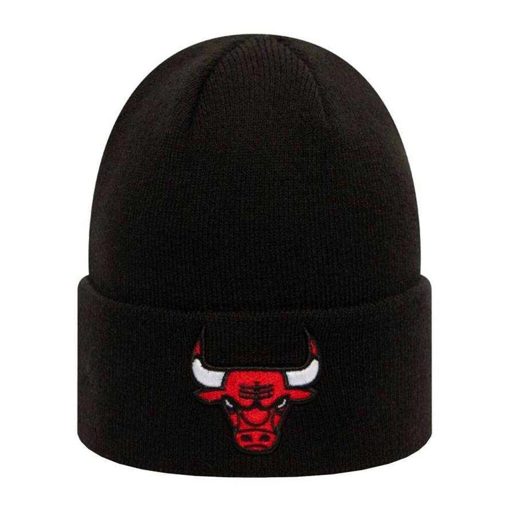 Mens Chicago Bulls Beanie (Black/Red)