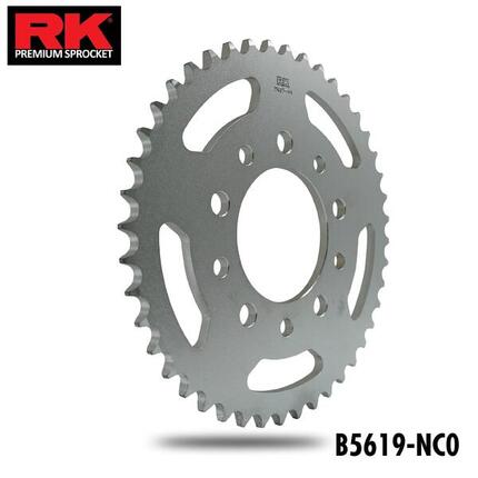 RK Kettenrad 525 45Z Stahl Silber