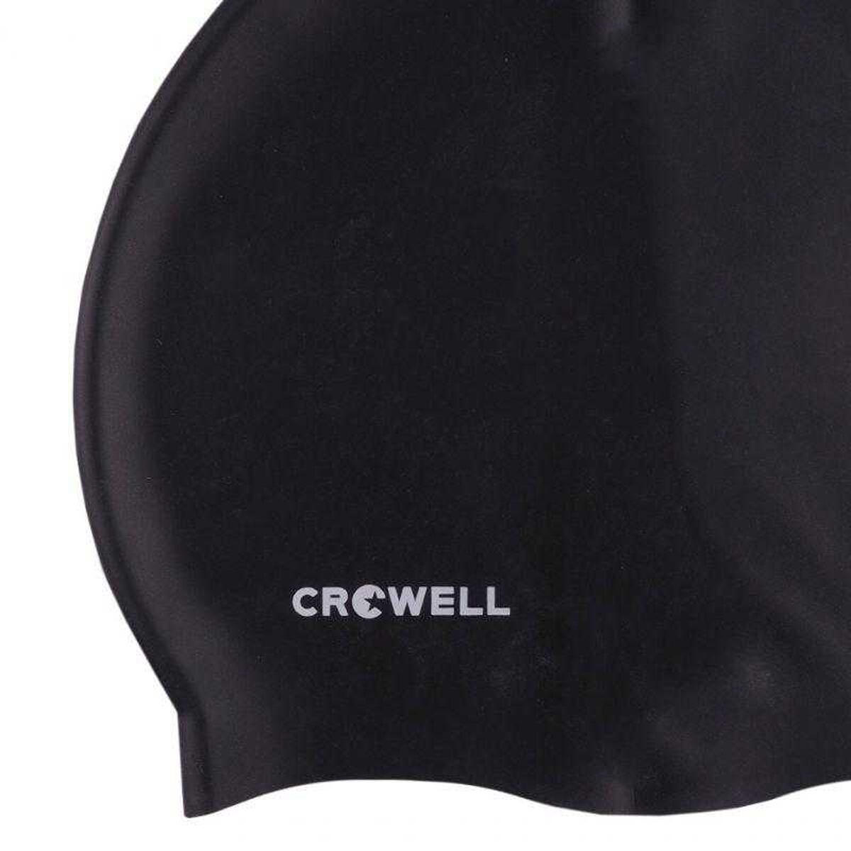 Cuffia Da Nuoto Silicone Crowell Breeze 06 Nero 2/2