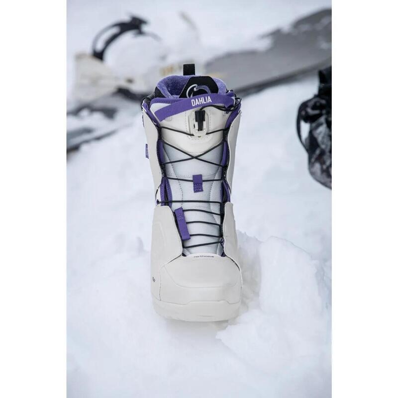 Boots snowboard Northwave Dahlia, Alb, Femei