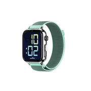 SaveWatch Plus 2 Carcasă Argintie Curea Material Ocean