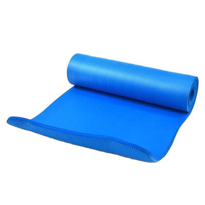 Pro nbr schuim fitness yogamat (blauw)