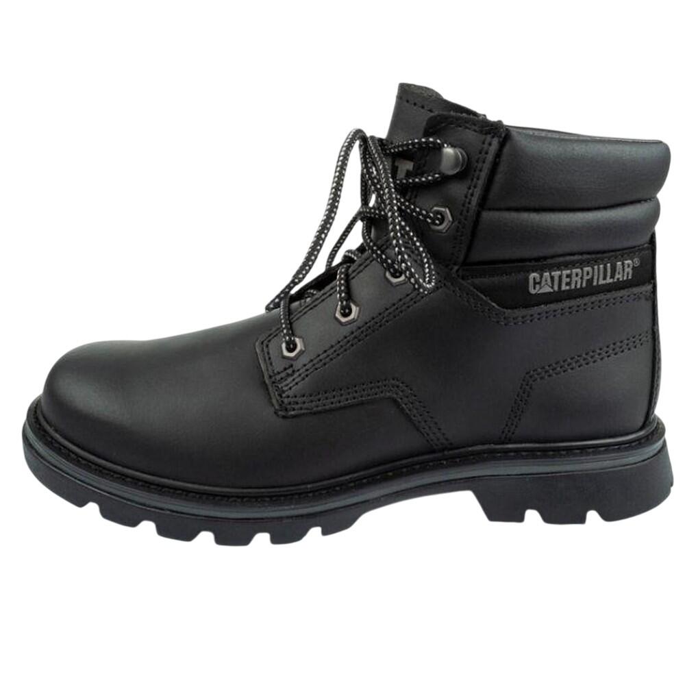Stivaletti Pelle InvernoUomo Caterpillar Quadrate Nero 3/6