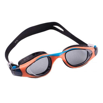 Kinder/kids splash zwembril (zwart/blauw)