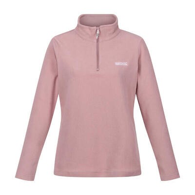Geweldige outdoors dames sweetheart 1/4 zip fleece sweater (wisteria)