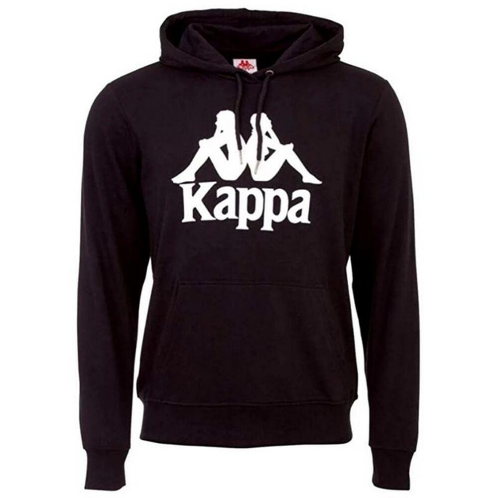 Felpa Con Cappuccio Uomo Kappa Taino Nero 2/4