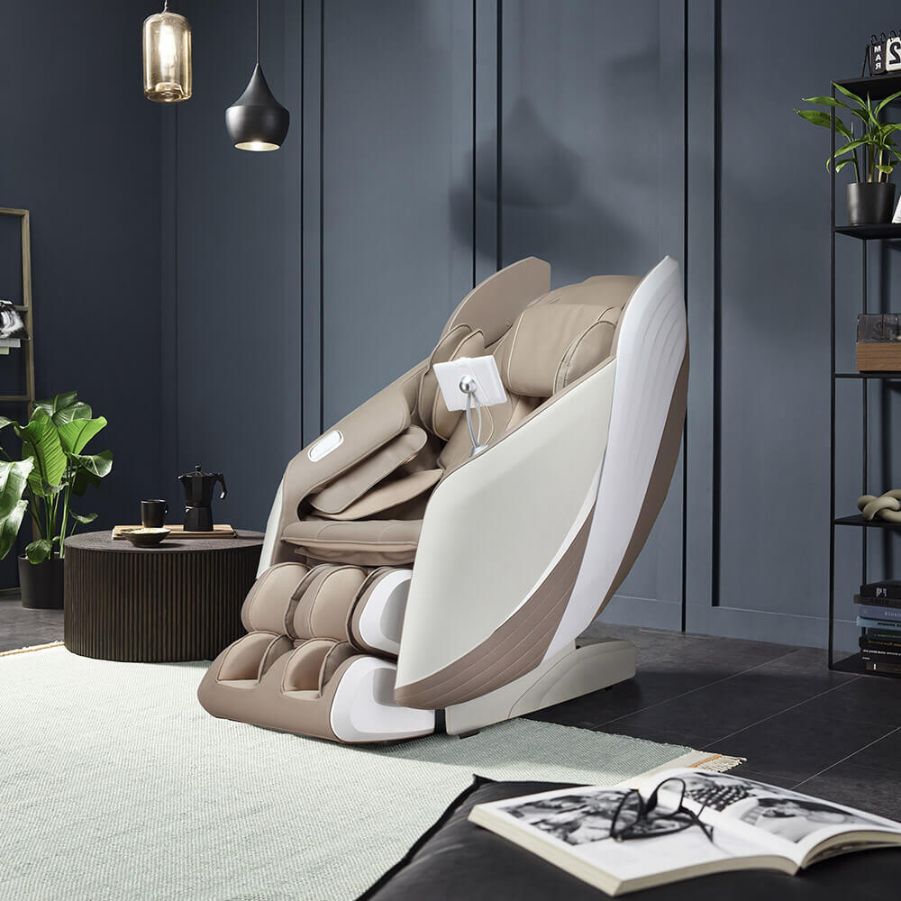 Fotel do masażu HOME DELUXE z funkcją Zero Gravity HYLOS – niebieski 2/7