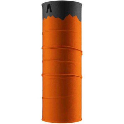 Fascia Tubolare Per Collo Adulto Unisex Alpinus Mari Alp Bite 1 Arancio Grigio