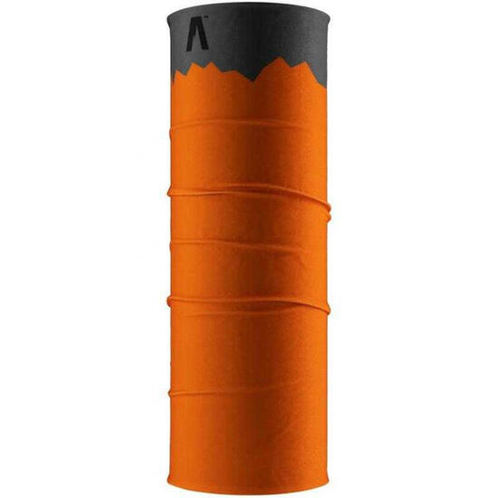 Fascia Tubolare Per Collo Adulto Unisex Alpinus Mari Alp Bite 1 Arancio Grigio