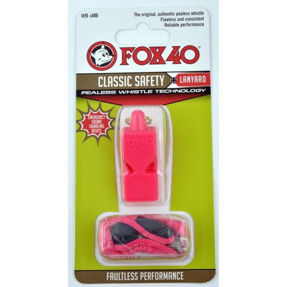 Silbato con Correa Classic Rosa 2/2