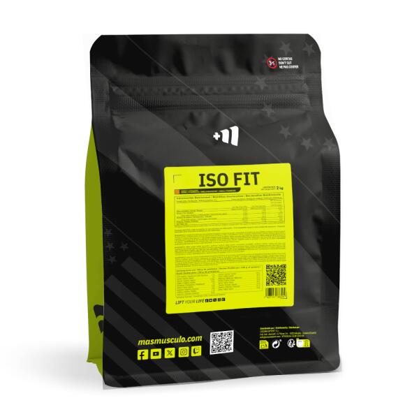 Iso fit - 2kg Framboise Vanille de MASmusculo 2/4