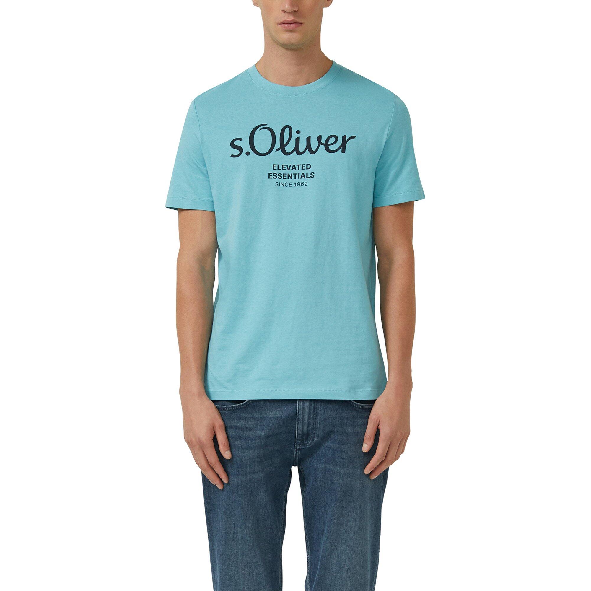 T-Shirt Herren 1er Pack Bequem sitzend-Logo T-Shirt 2/4