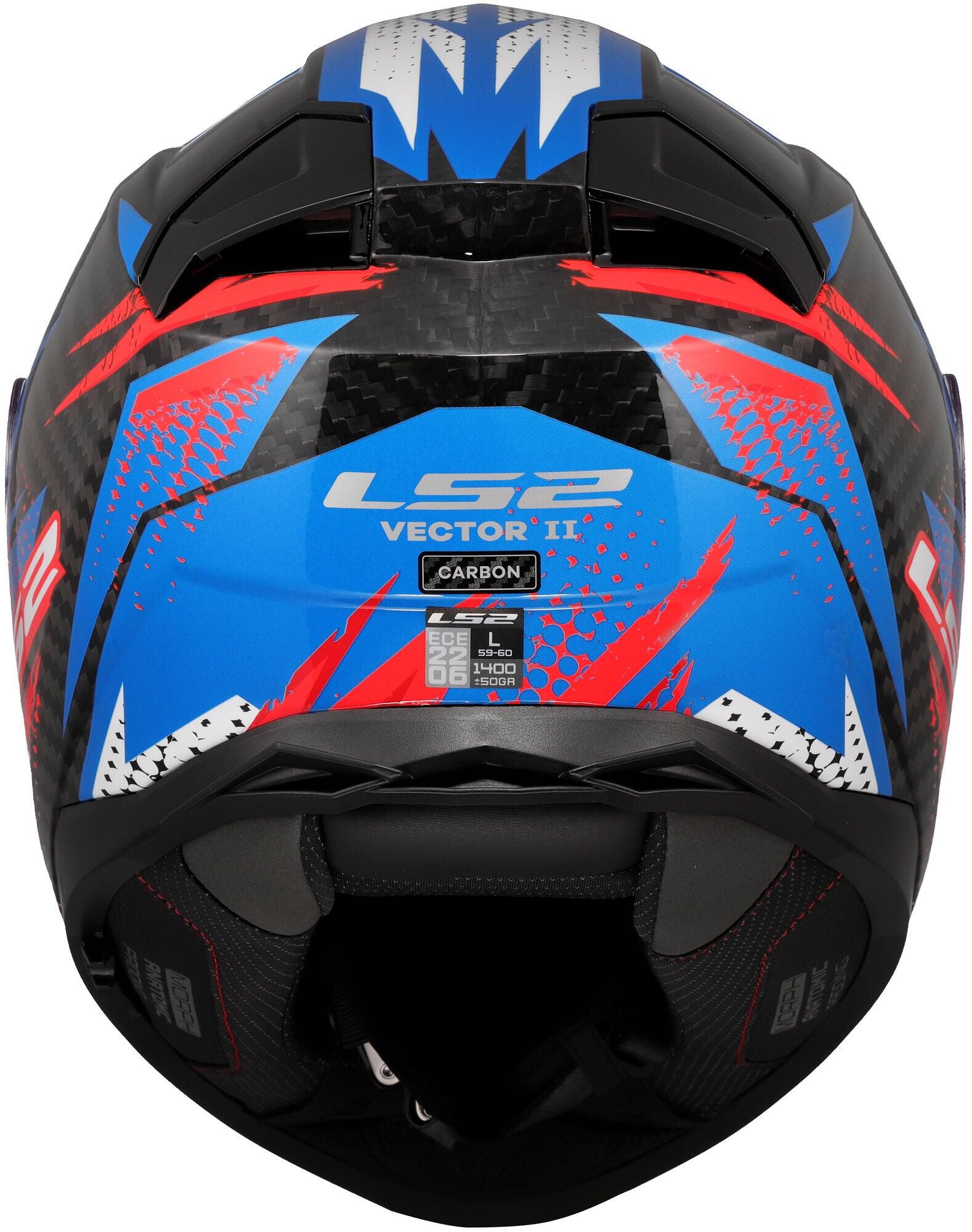 Kask Ls2 FF811 Vector II Tantic XL Niebiesko-Czerwony