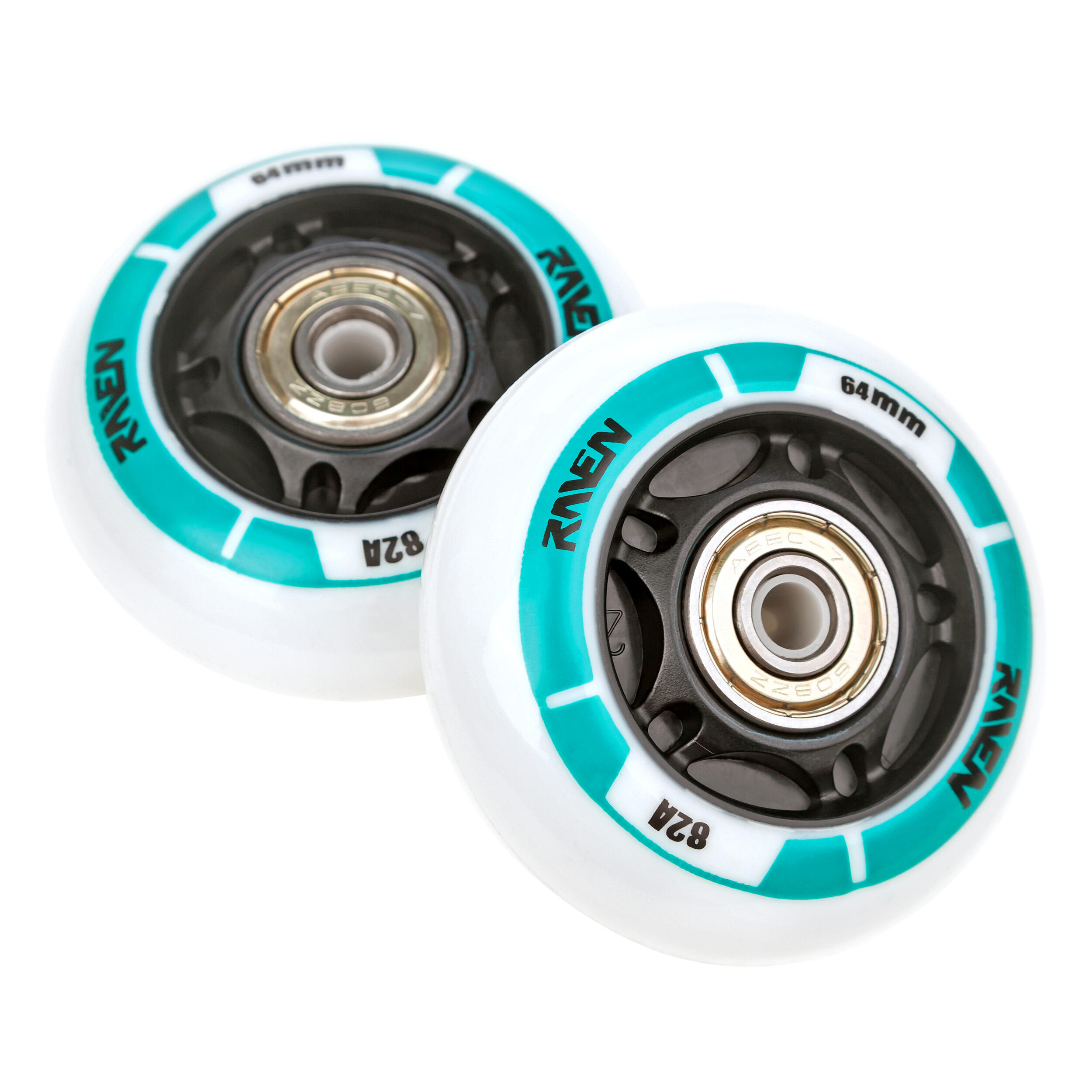 8 ruedas LED luminosas + rodamientos para ruedas Helixi PU 3/5