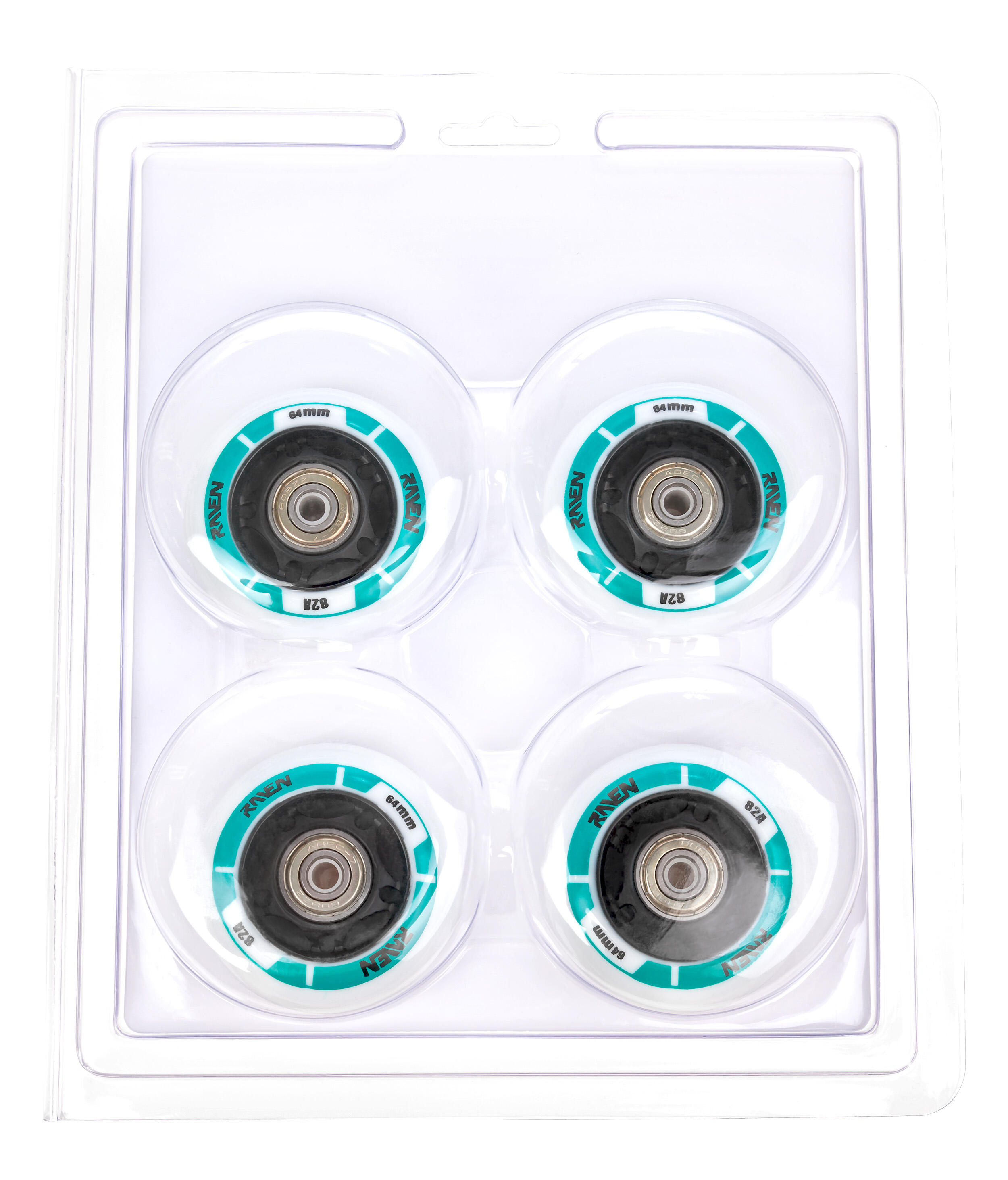 8 ruedas LED luminosas + rodamientos para ruedas Helixi PU 5/5
