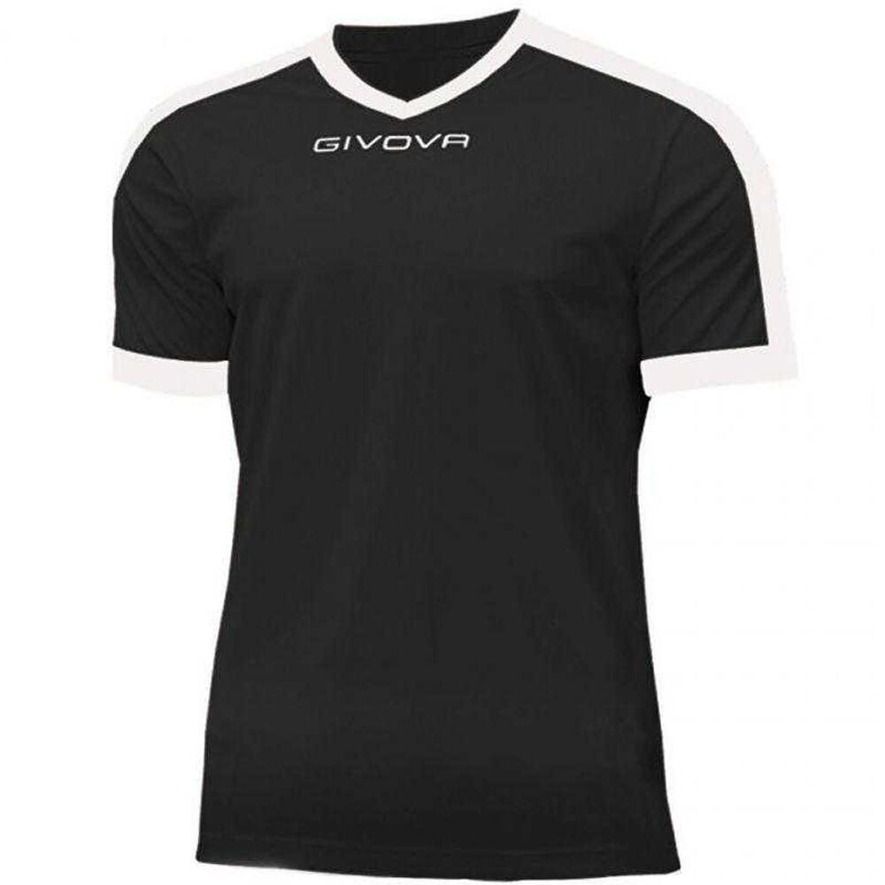 Maglietta Interblocco Uomo Givova Revolution Nero Bianco 2/2