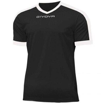 Heren revolution interlock tshirt (zwart, wit)