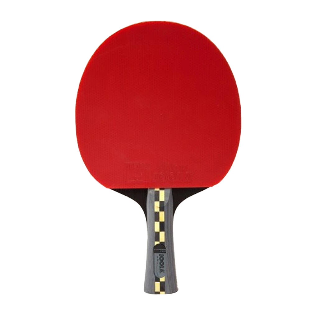 "Ovtcharov" Tischtennisschläger Damen und Herren Schwarz/Rot Einheitsgröße 2/3