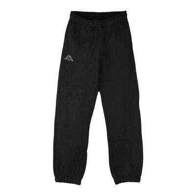 Kinder/kinder joggingbroek met logo (zwart)