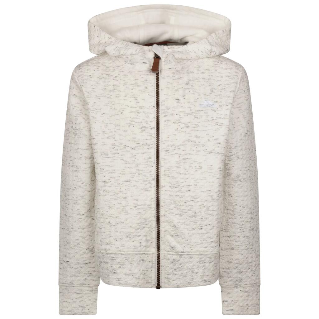 Girls Full Front Zip Jersey Lined Hood 2 Hand Pockets Hoodie - Winnie