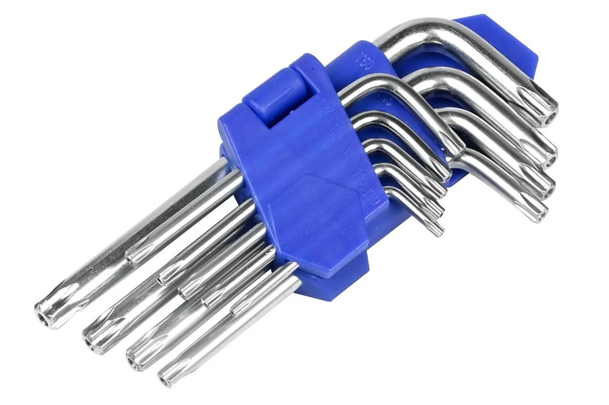Jeu d'outils Jeu de clés Torx courtes 9 pièces 3/5