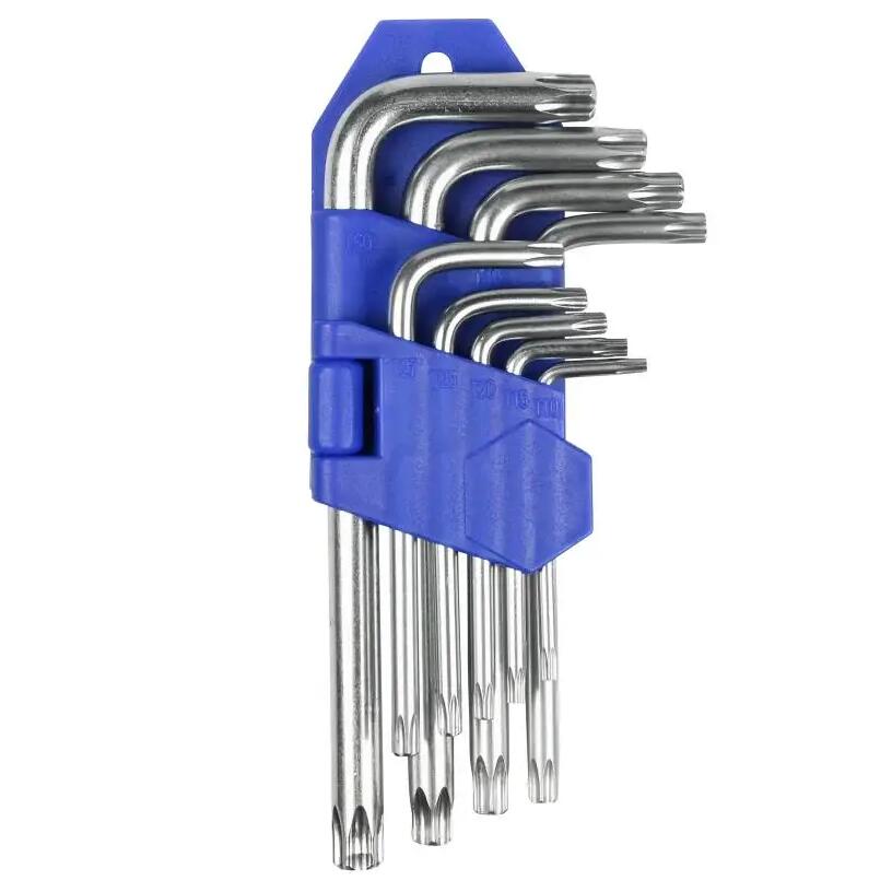 Комплект къси ключове Torx от 9 части