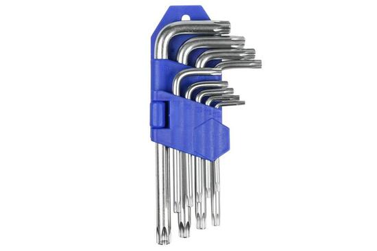 Juego de herramientas Juego de llaves Torx cortas 9 piezas